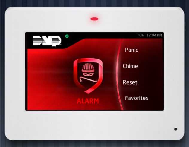 dmp alarm keypad