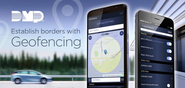 DMP Presents Geofencing for Smart Phone Users at ISC West Booth #23035