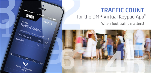 Introducing Traffic Count, Apple® Touch ID for User Code, and More for the Virtual Keypad App™
